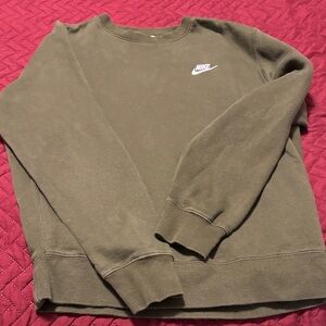Nike Khaki Crewneck Sweatshirt